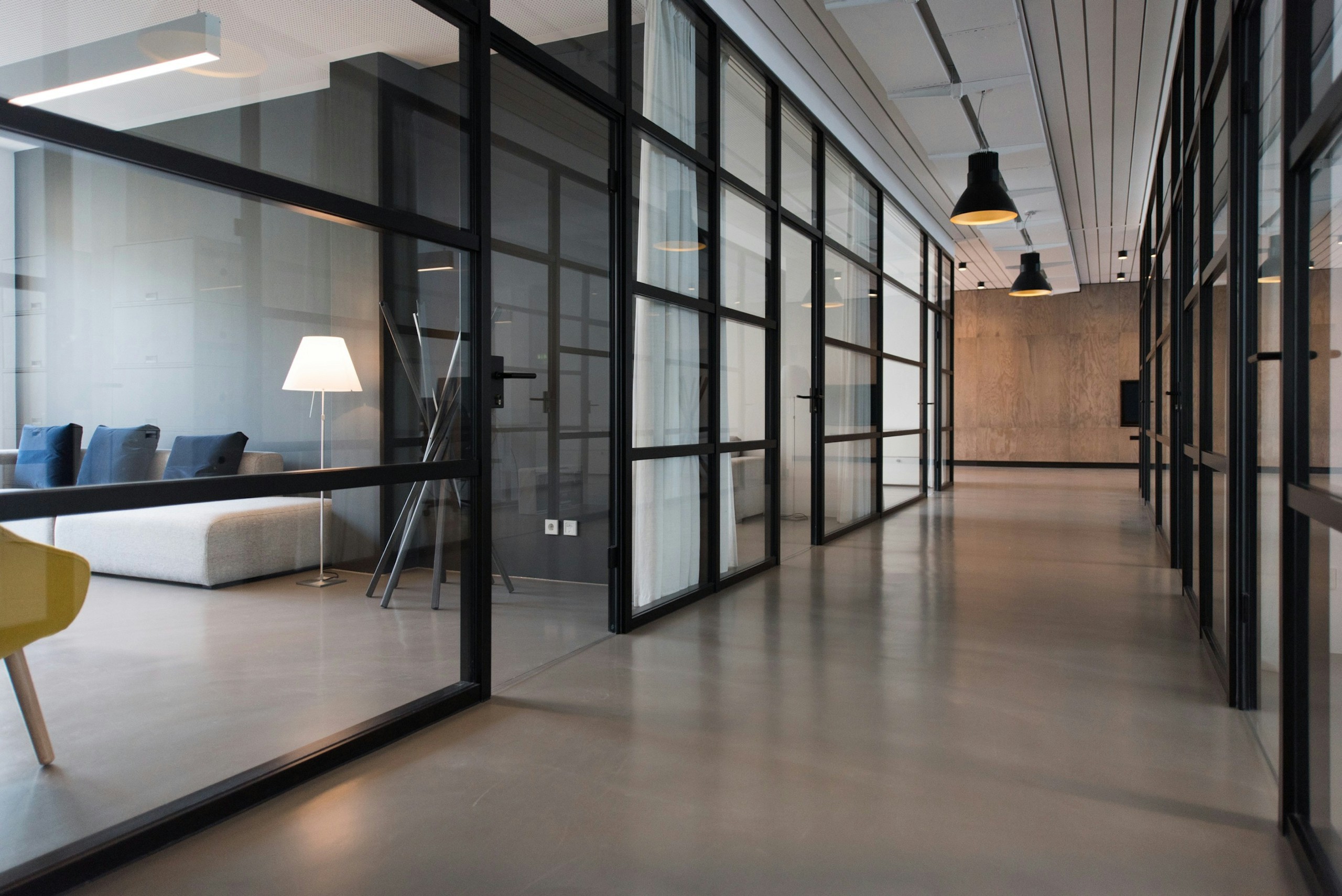 Modern kantoorinterieur
